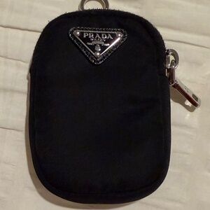 Authentic Prada Black Mini Pouch